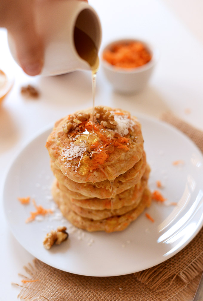 Carrot-Cake-Pancakes-with-Coconut-and-Walnuts-vegan-minimalistbaker.com_